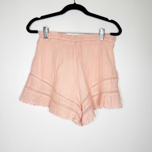 NWT Guess Lensie Beach Set Women's Pink Shorts XS Top S - Picture 6 of 13